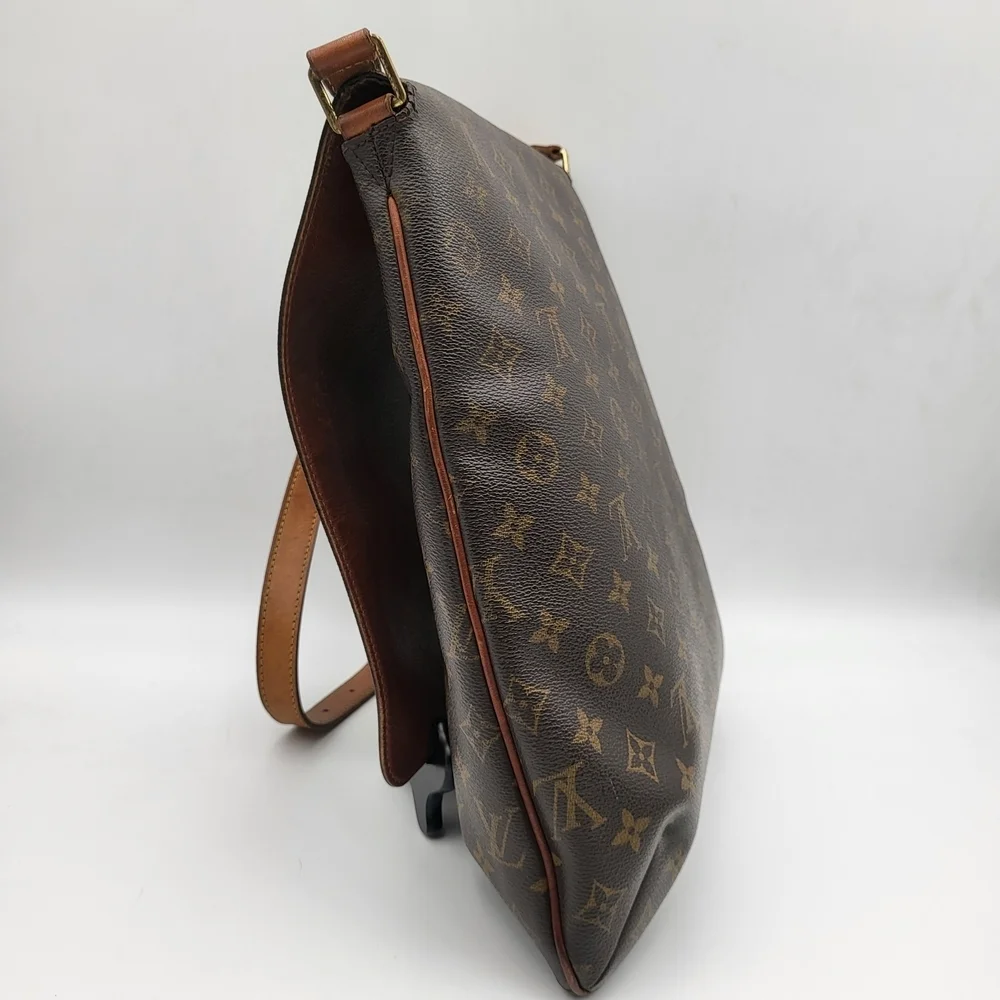 LOUIS VUITTON Monogram Musette Salsa GM Shoulder Crossbody Bag, Authentic..